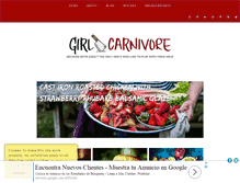 Tablet Screenshot of girlcarnivore.com